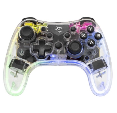 White Shark LEGION Wireless Gamepad (TRANSPARENT)