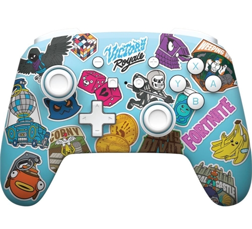 PowerA - Enhanced Wireless Controller - Fortnite Sticker Mania (SWITCH, SWITCH 2)