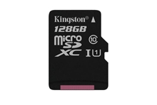 128GB microSDXC Kingston CL10	