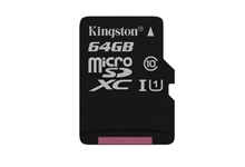 64GB microSDXC Kingston CL10	